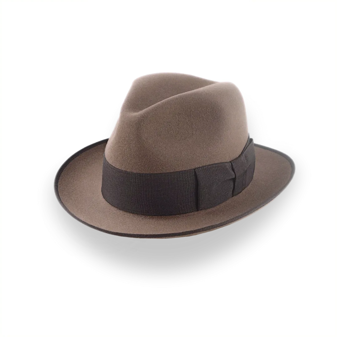 1930's Retro Style Fur Felt Fedora Hat For Men | The Dogal