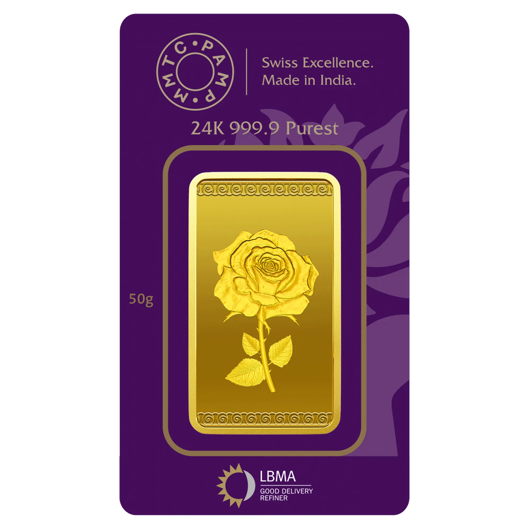 20 GM GOLD BAR ROSE 24K (999.9) MMTC Gold BAR