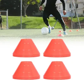 20PCS Soccer Mini Disc Cones Set, Football Training Markers PE Sports Training Disc Cone Set for Sports Training, Football, Basketball, Skating, Outdoor Games