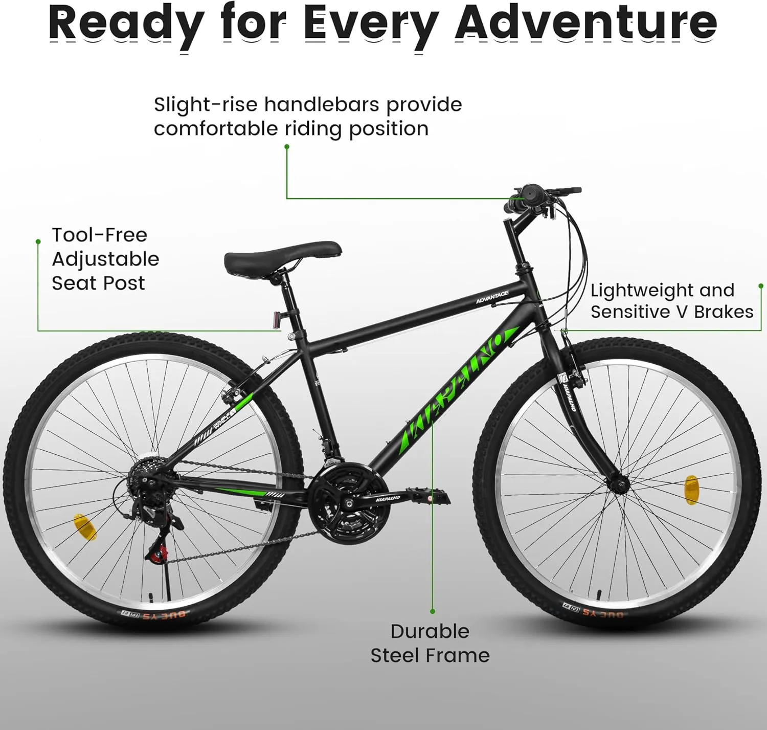 24 Inch Mountain Bike Boys Girls, Dual Full Suspension Children Bicycle to School, 21-Speed Kids Bike for 10  Years Old, Gift for Your Kids.