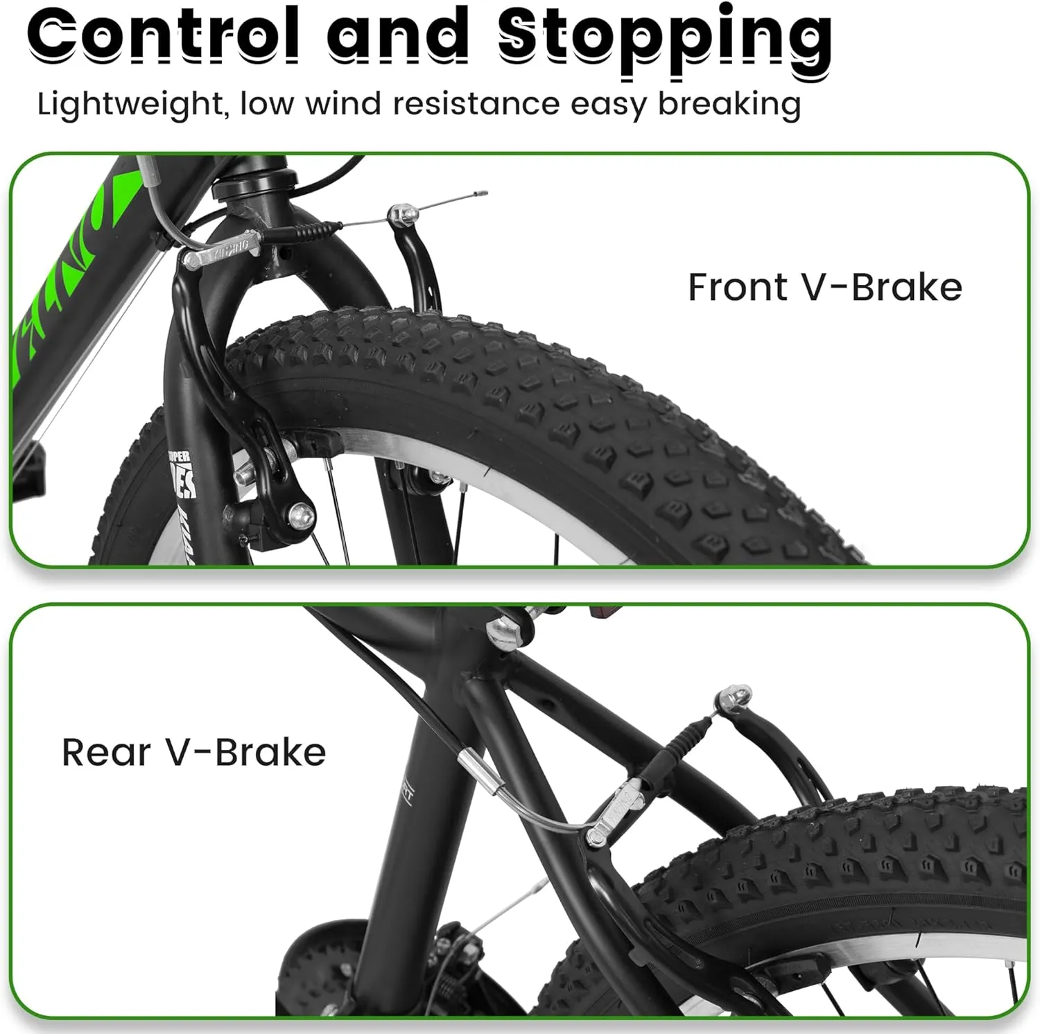 24 Inch Mountain Bike Boys Girls, Dual Full Suspension Children Bicycle to School, 21-Speed Kids Bike for 10  Years Old, Gift for Your Kids.