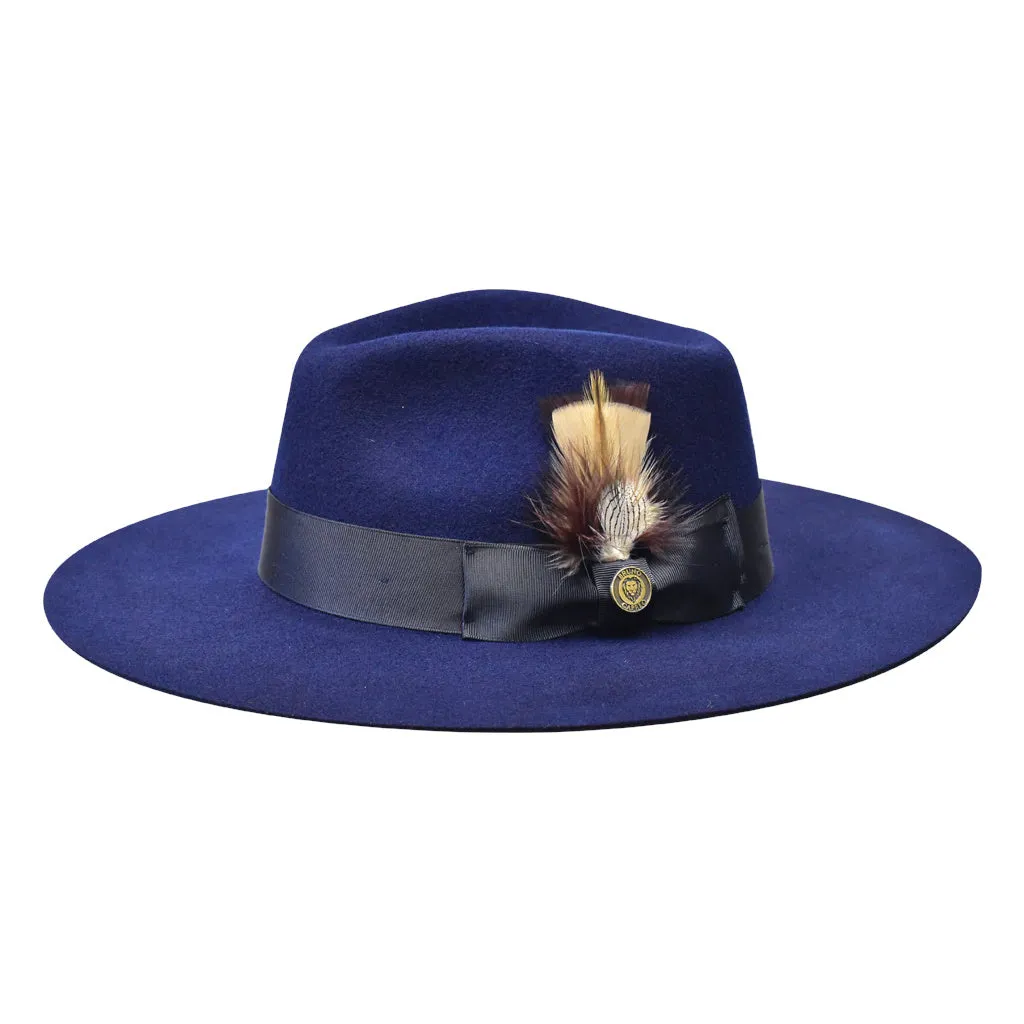 Bruno Capelo Duke Wide Brim Wool Fedora