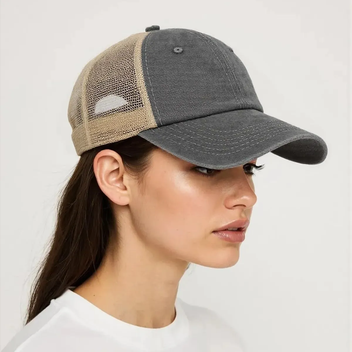Bulk Custom Hat Made in USA, Custom Trucker Hats Design Your Own Text Logo Photo Name Personalized Hats for Men Women
