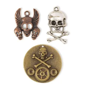 Charms - Skull and Crossbones