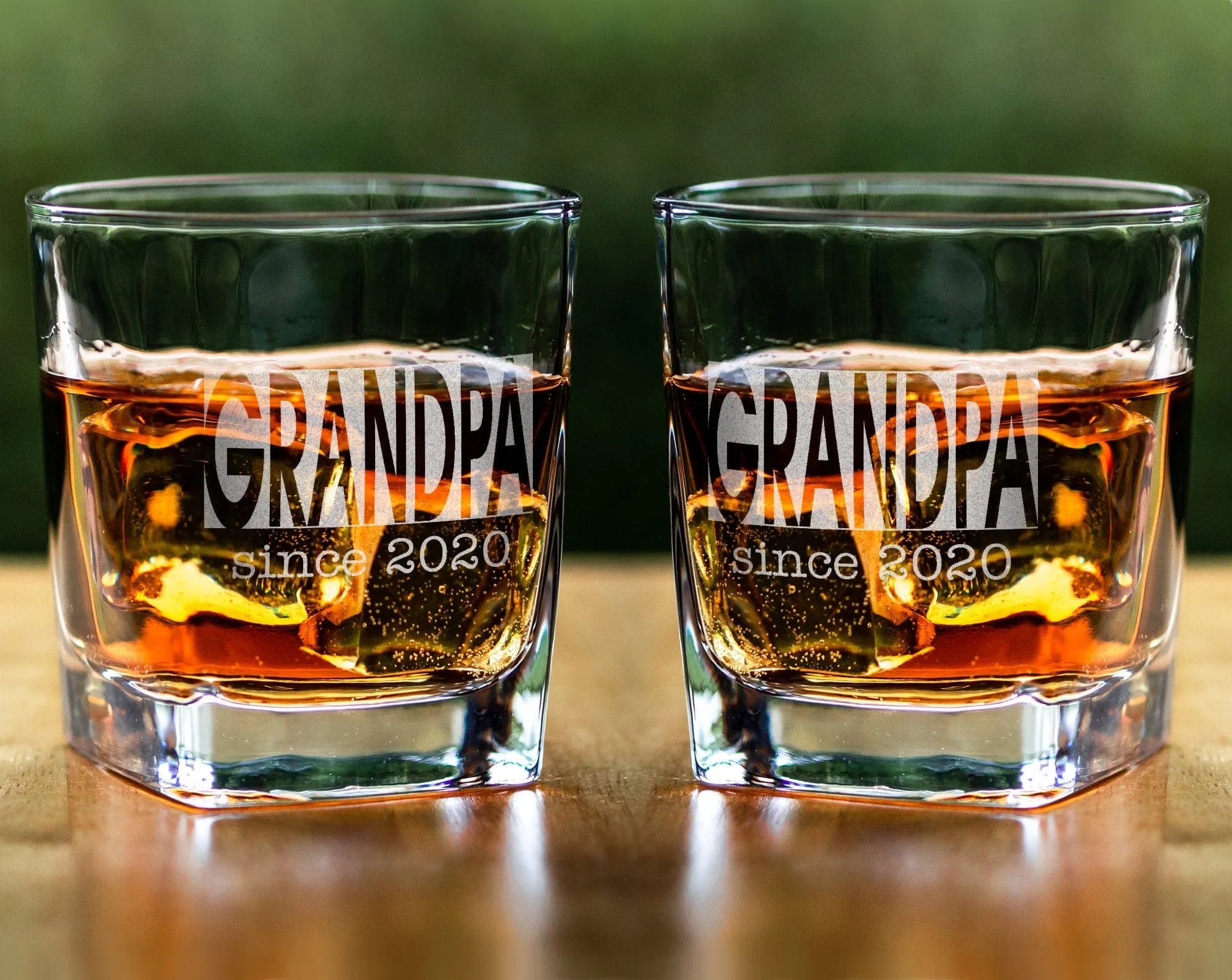 Custom Engraved One Whiskey Best Dad Birthday Gift for Brother from Sister Bachelor Party Decorations for Young Men Women Scotch Rock Glass