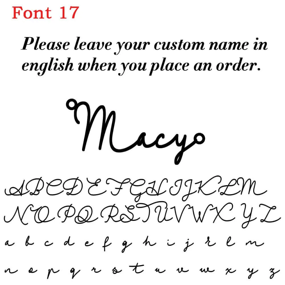 Custom Personalized Stainless Steel Letter Name Necklace Figaro Chain
