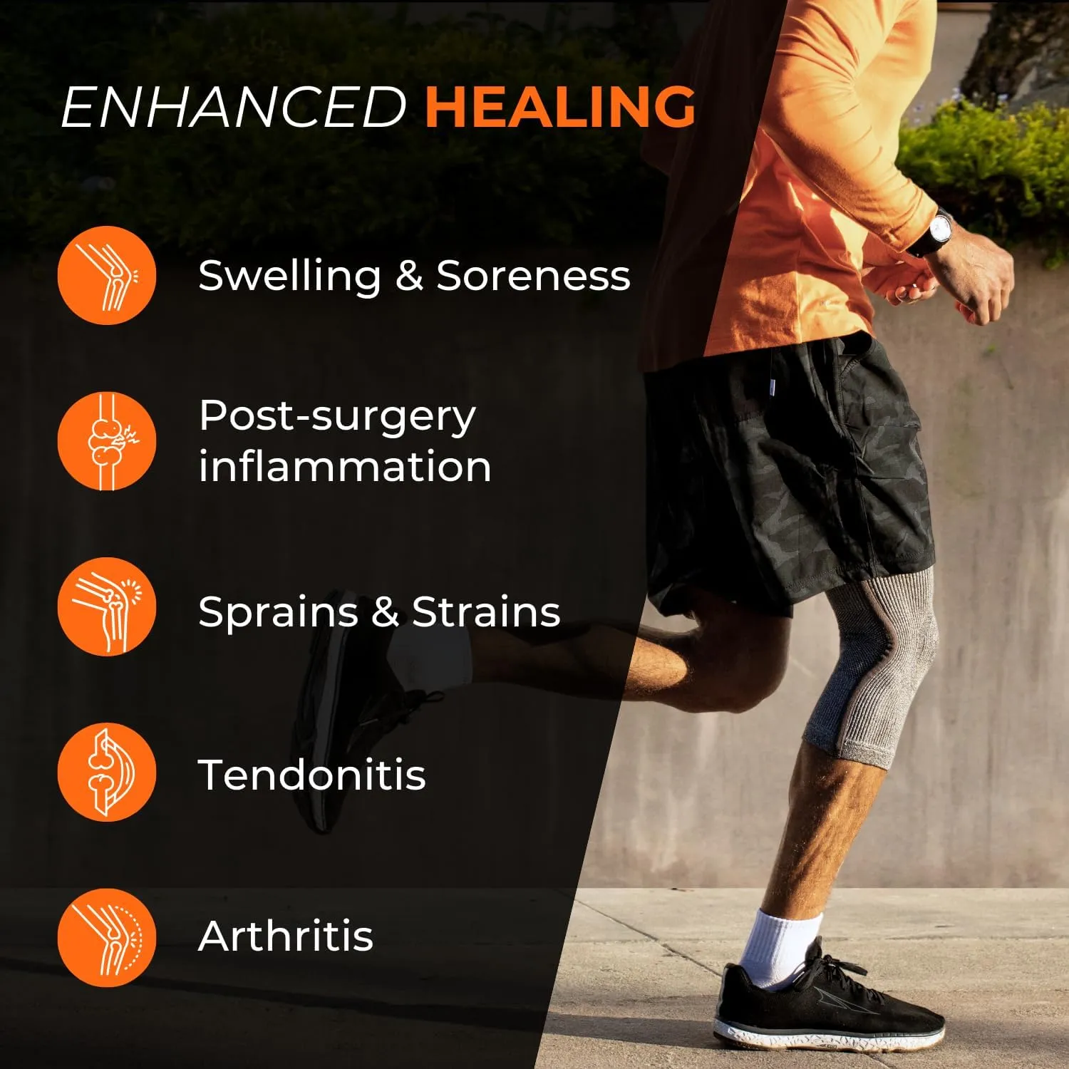 Incrediwear Knee Sleeve  Knee Braces for Knee Pain, Joint Pain Relief, Swelling, Inflammation Relief, and Circulation, Knee Support for Women and Men