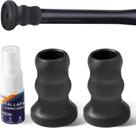 JAYA 2 Pack Bat Knob Taper, Exclusive Installation Lubricant, Easy Installation Bat Knob Taper, Increased Bottom Protection, Ergonomic Design, for Enhanced Grip and Protection