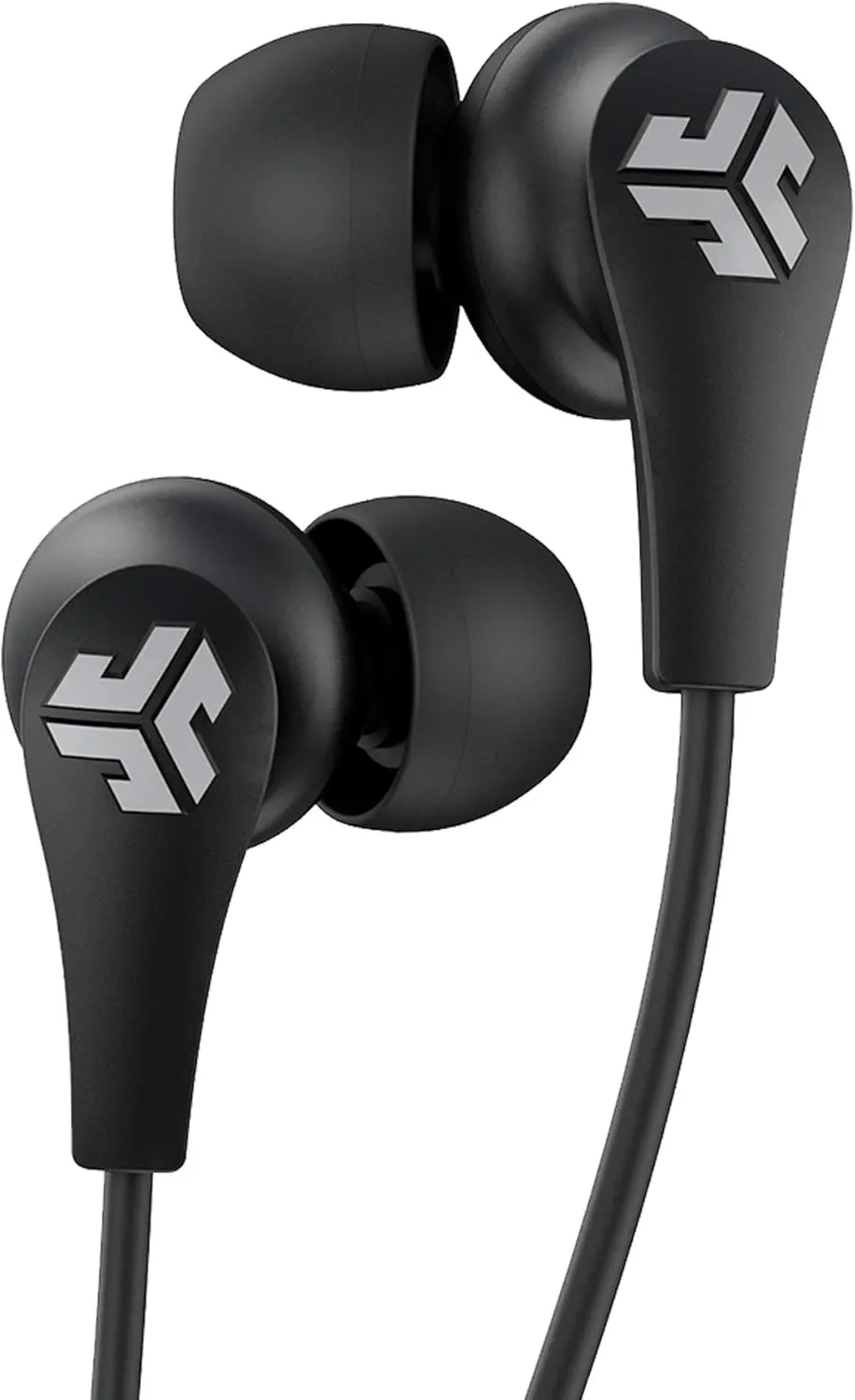 JLab JBuds Pro Bluetooth Wireless Signature Earbuds, Black, Titanium 10mm Drivers, 10-Hour Battery Life, Music Controls, Noise Isolation, Bluetooth 4.1 Extra Gel Tips and Cush Fins