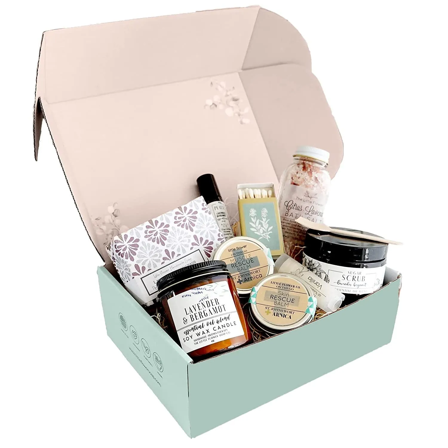 Joyful Retreat - 10 Piece Spa Day Gift Box