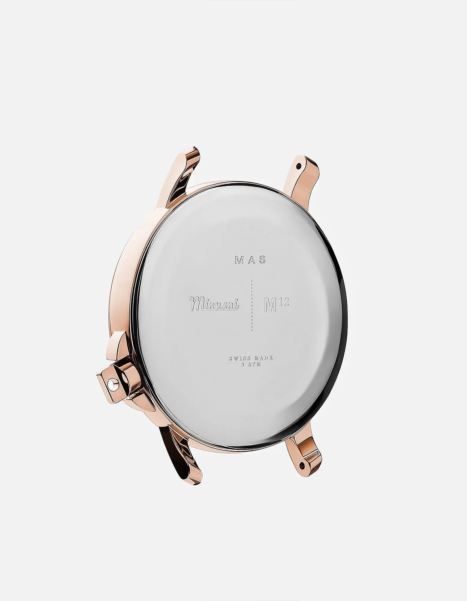 M12 Swiss Rose|White Steel Leather