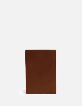 Modern Passport Wallet, Brown