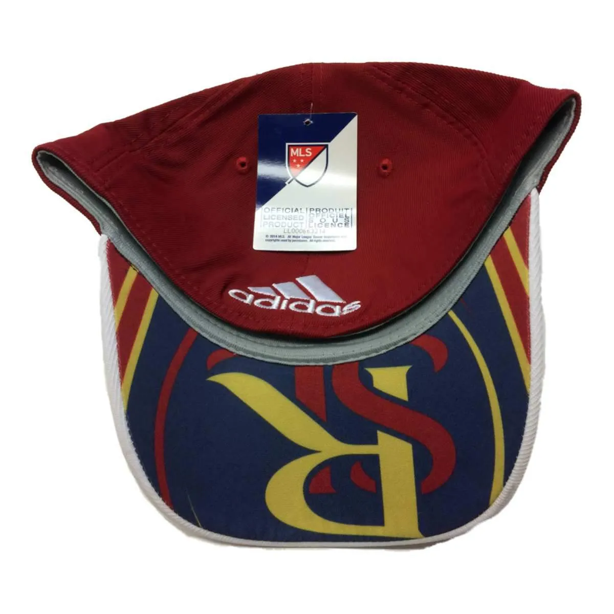 Real Salt Lake Adidas Climalite Maroon Structured FitMax 70 Baseball Hat (S/M)