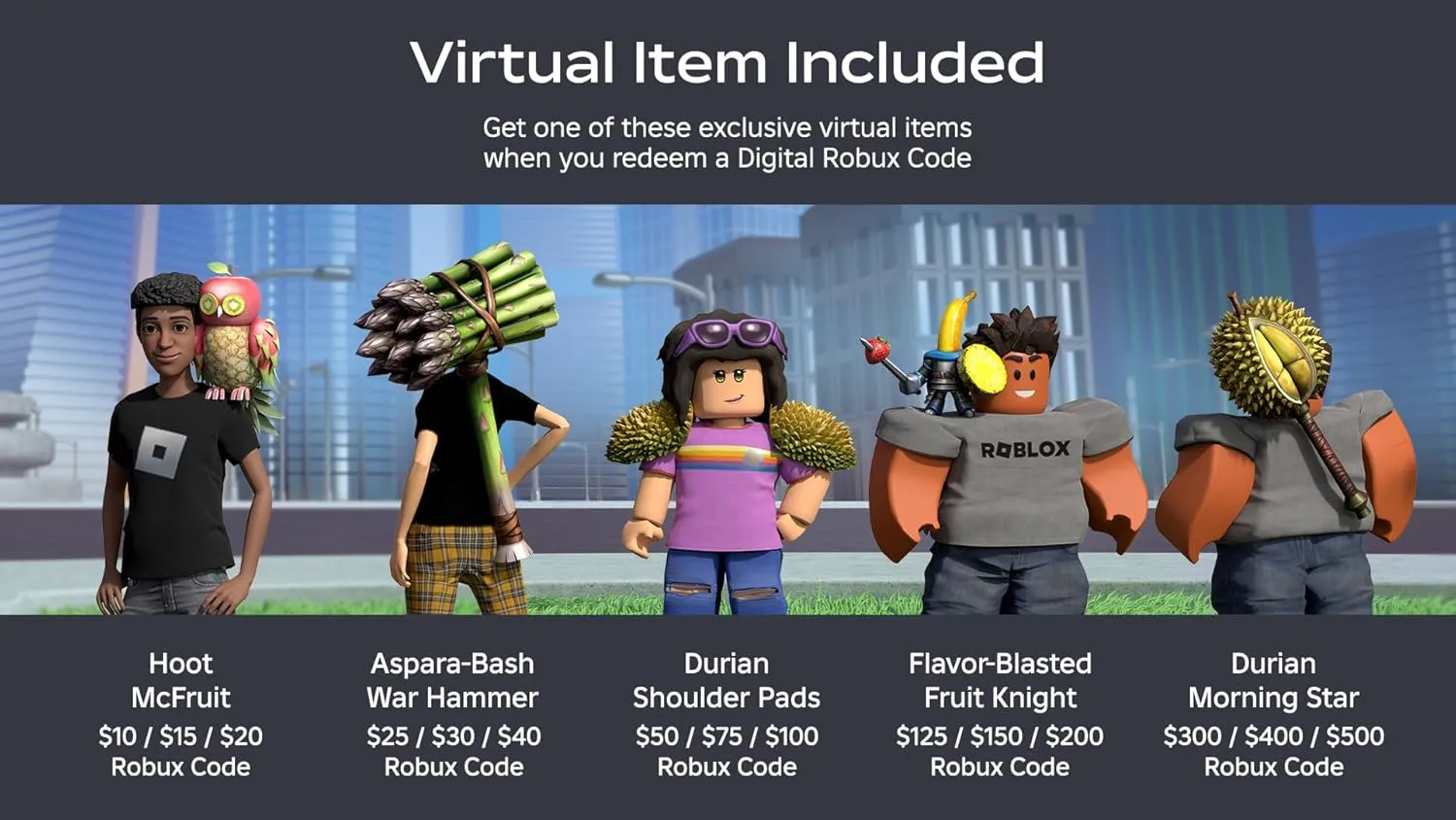 Roblox Digital Gift Card - 5,250 Robux [Includes Exclusive Virtual Item] [Digital Code]