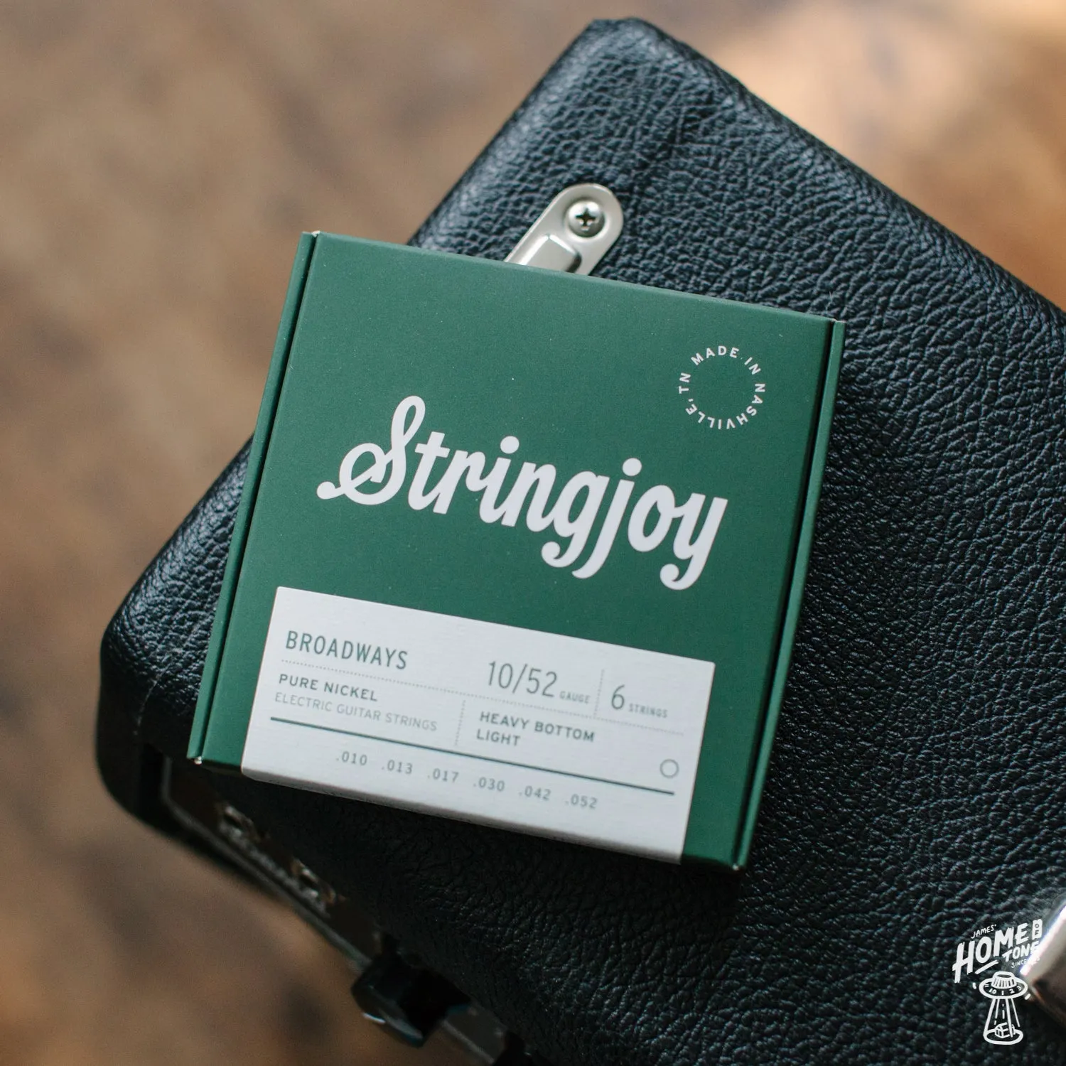Stringjoy - Broadway - Pure Nickel Electric Guitar Strings - Heavy Bottom Light 10-52