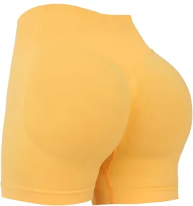 STUNNY Women Workout Impact Shorts Gym Shorts Scrunch Butt Lifting Seamless Shorts Waisted Contour