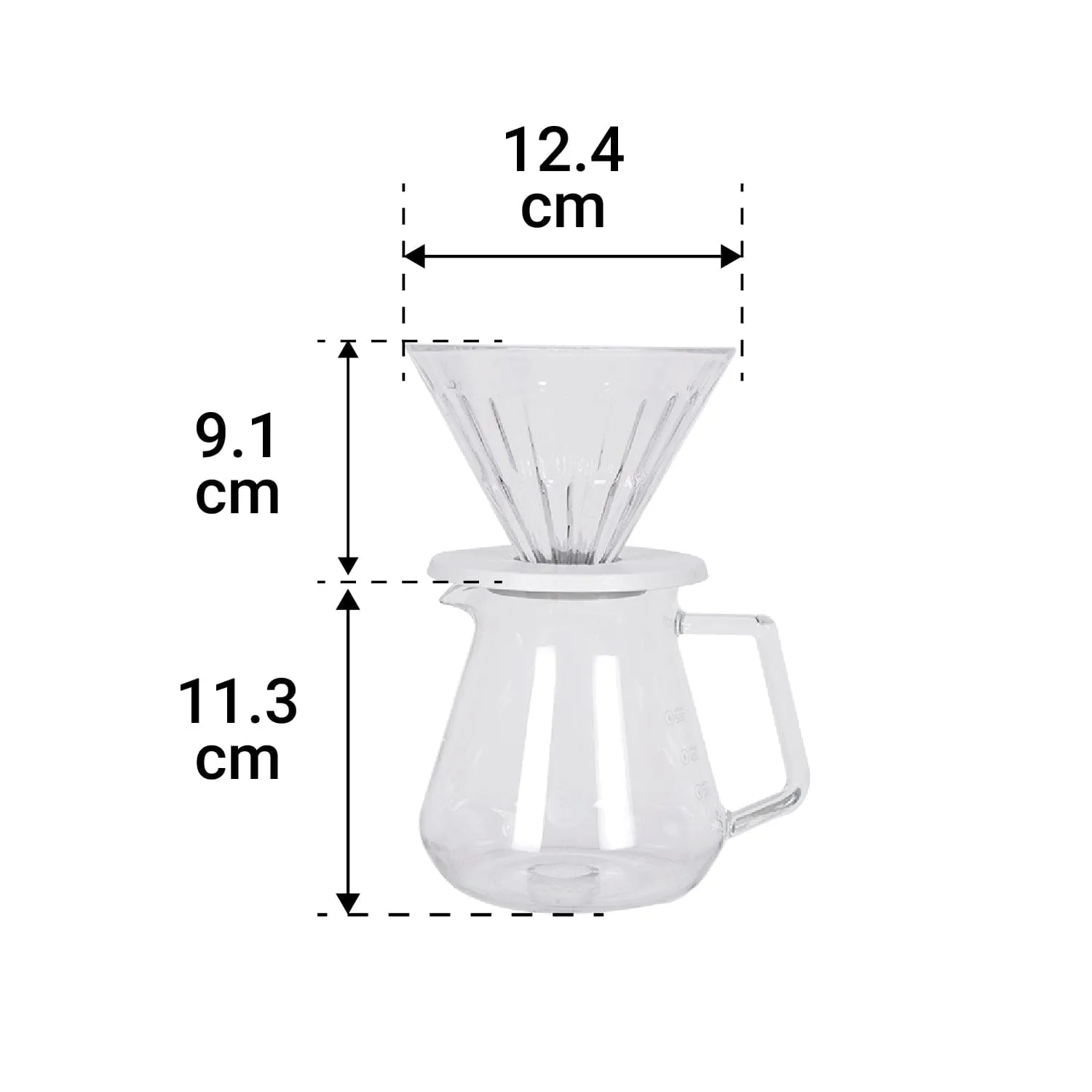 Timemore Pour over set - Glass