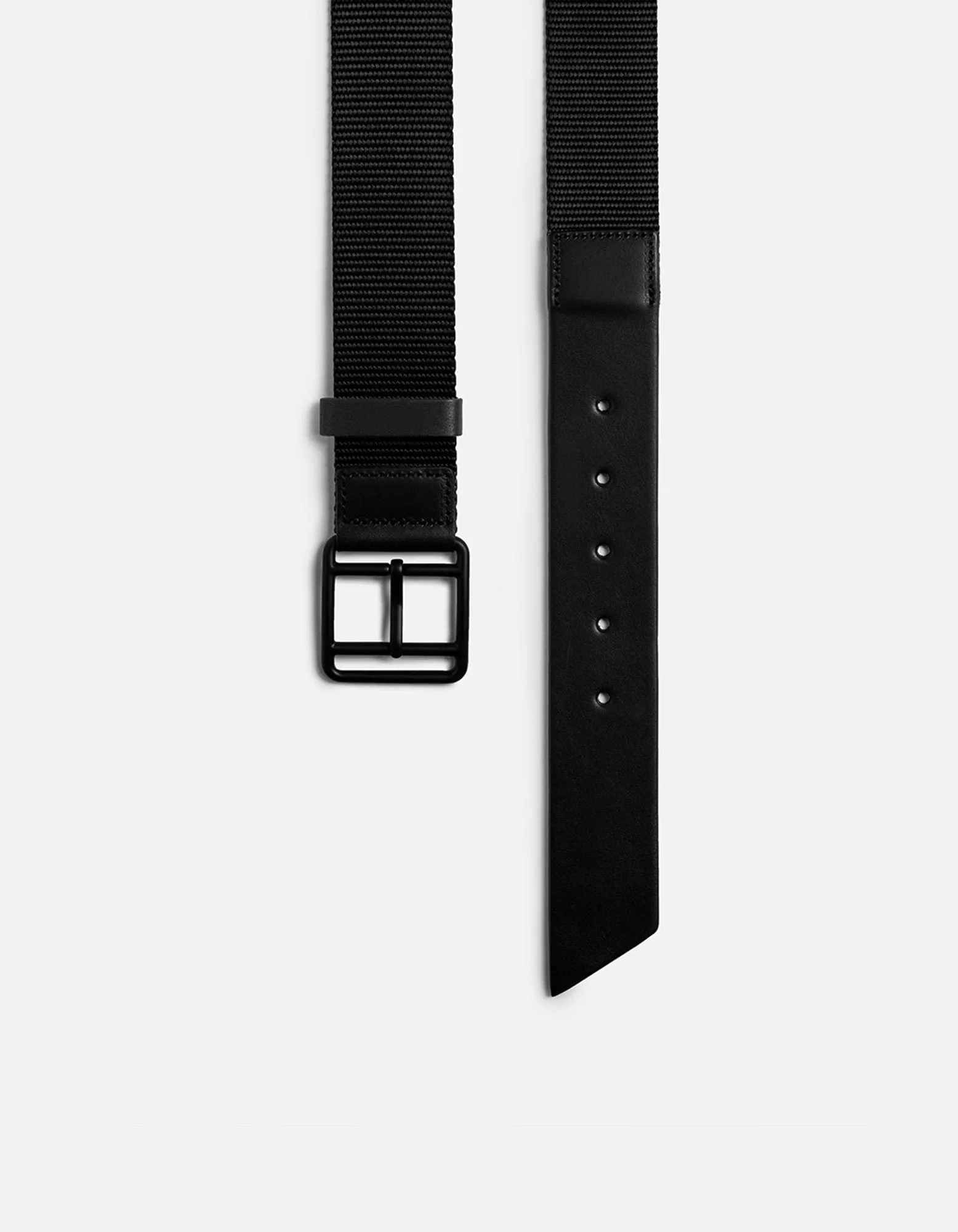 Webbing Belt, Black/Black