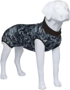 Xqpetlihai Dog Surgery Recovery Suit for Medium Large Dog Pajamas for Abdominal Wounds or Skin Diseases Dog Onesie Prevent Licking After Surgery Wear(XXL,C2)